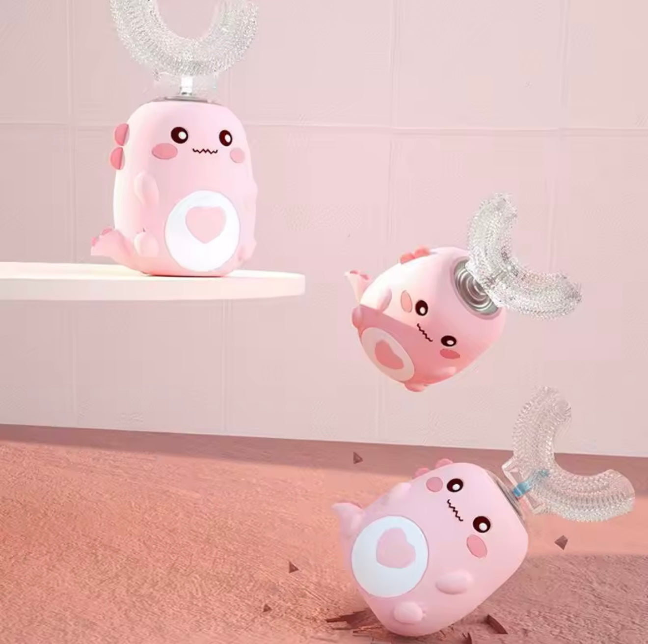 Sonic U-Shaped Kids Toothbrush – 360° Rechargeable