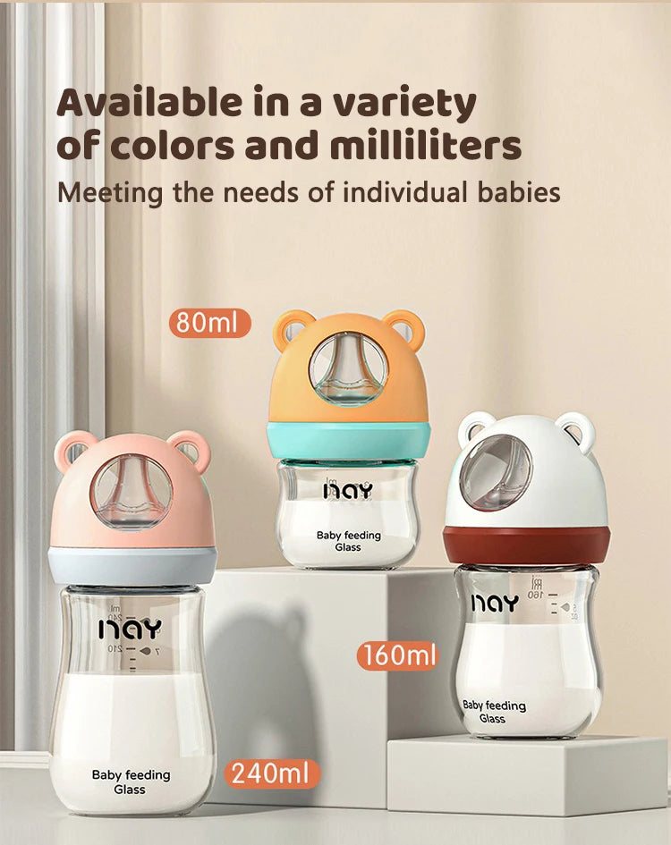 GLASS BABY BOTTLE