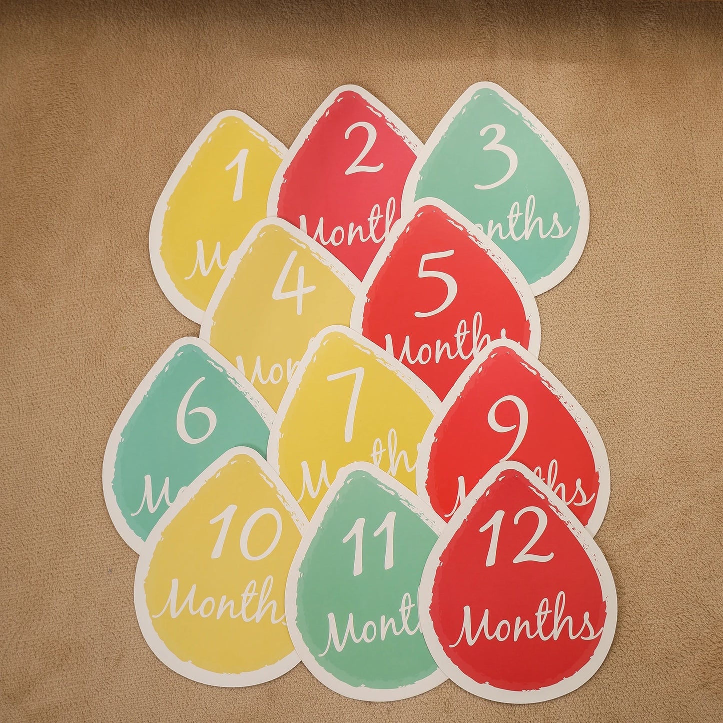 MONTHLY MILESTONE CARDS