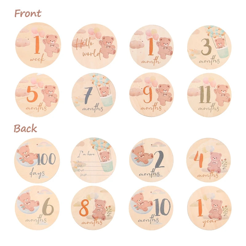 MONTHLY MILESTONE CARDS