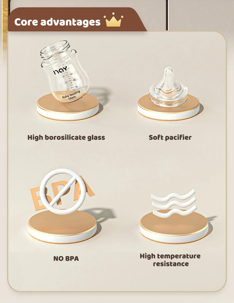 GLASS BABY BOTTLE