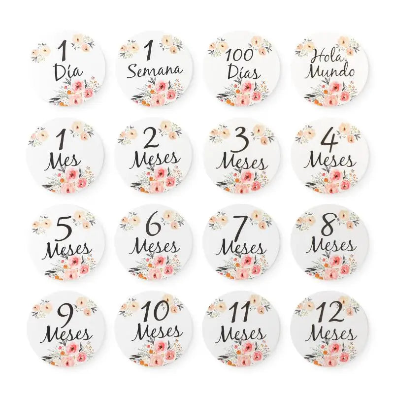 MONTHLY MILESTONE CARDS