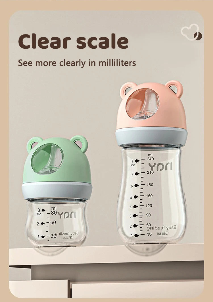 GLASS BABY BOTTLE