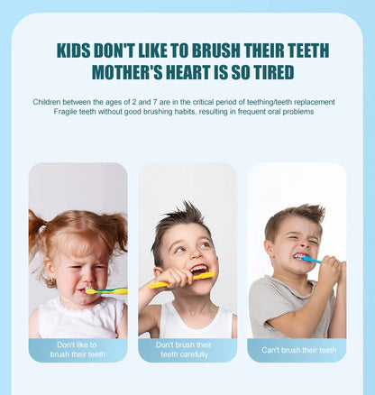 Sonic U-Shaped Kids Toothbrush – 360° Rechargeable