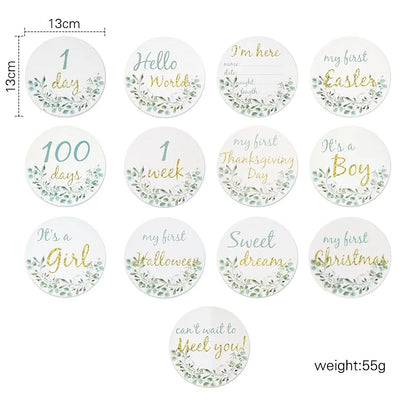 MONTHLY MILESTONE CARDS
